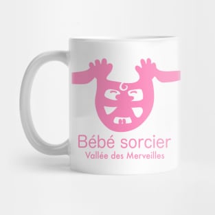 Bébé Sorcier - Vallée des Merveilles - rose Mug